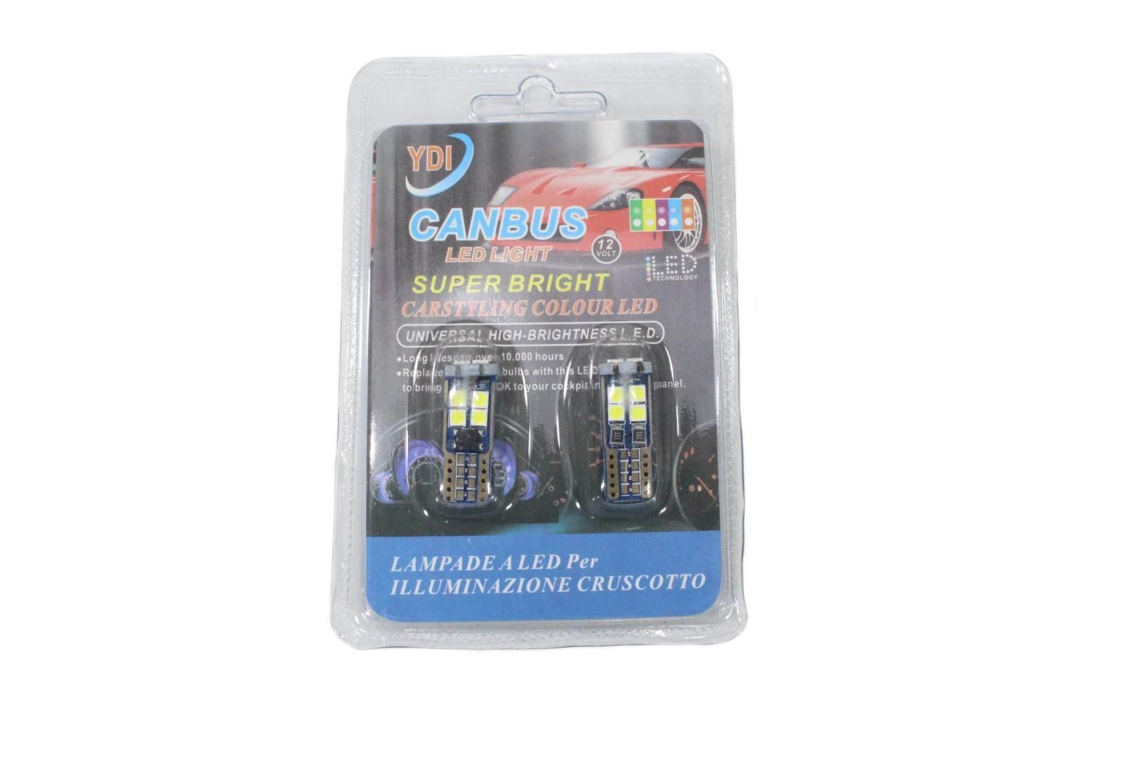 Żarówka 12v led 6sztDioda t10-3030-10 brak ece