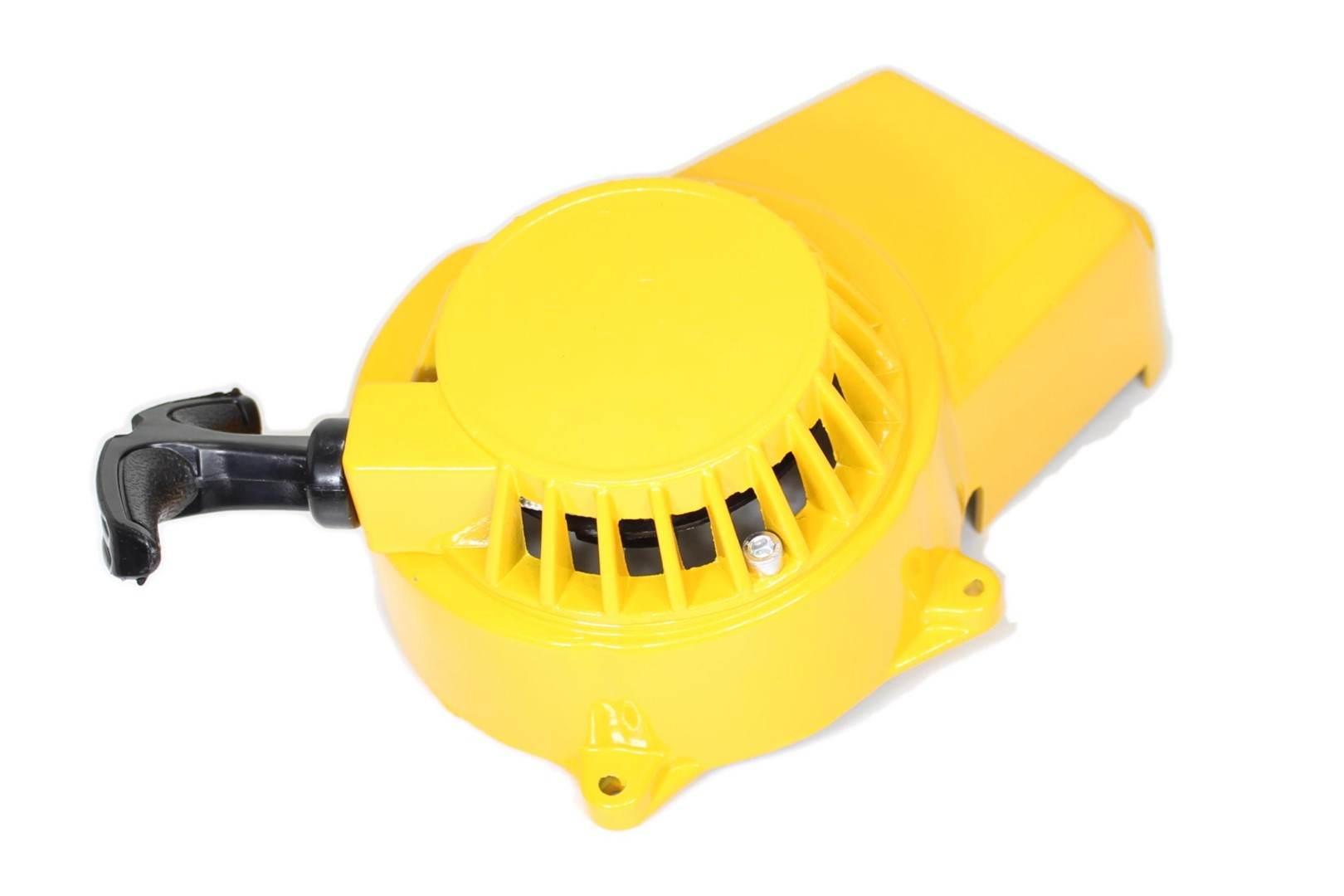 Pokrywa silnika pocket szarpak aluminiowy żółty