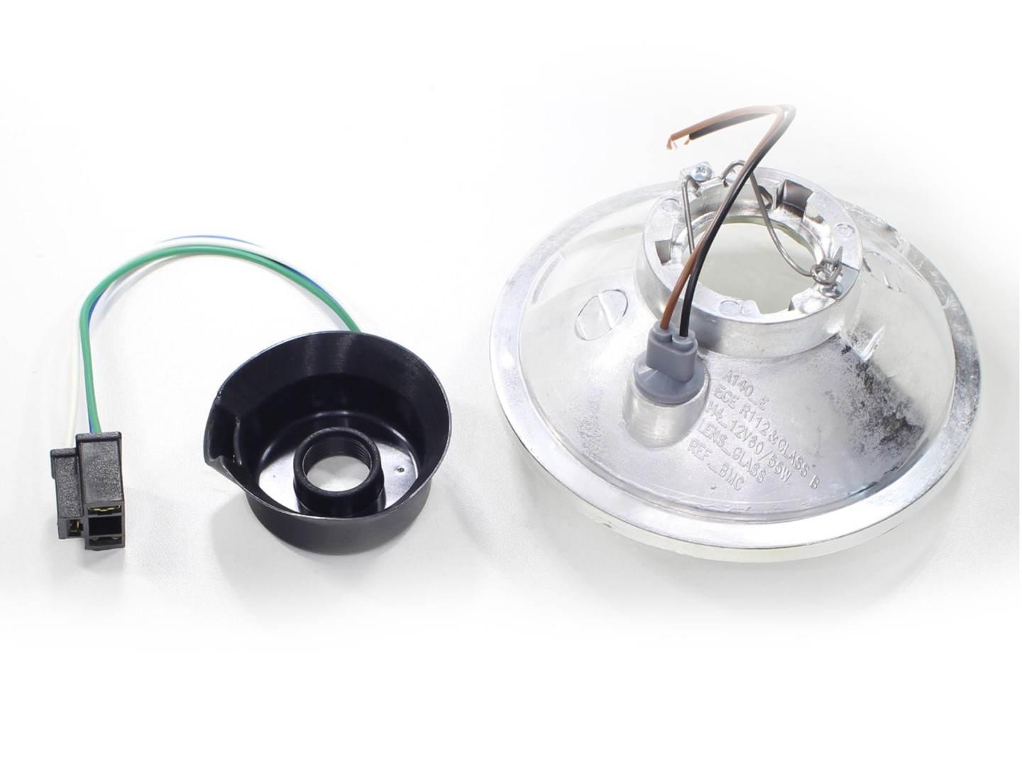 Lampa przód simson s50 s51 s70 12v hs1 h4 de - zdjęcie 2