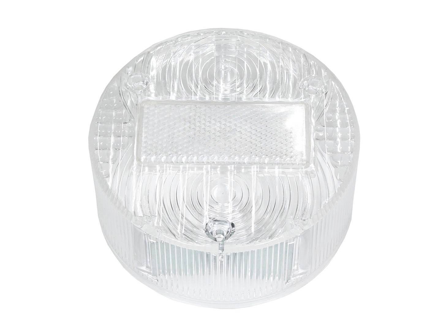 Klosz lampy tył mz okrągły biały z białym odblaskiem