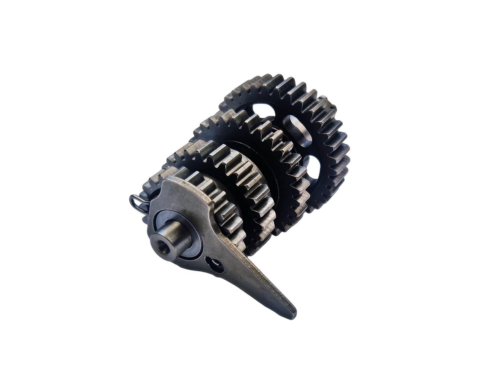 Wałek Zdawczy Skrzyni Biegów Ogar 900 Cross 110/125 Kingway Zipp Romet Router Dłuższy Wałek MotoGeneric - zdjęcie 2