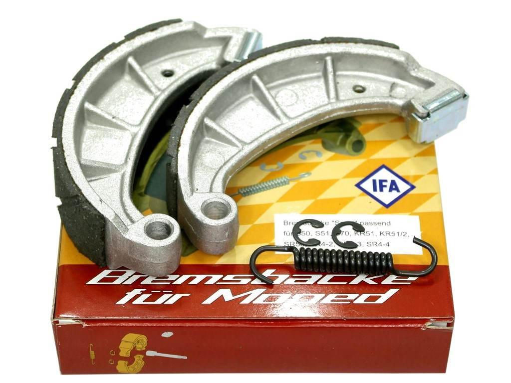 Szczęki hamulcowe simson s50 s51 s70 s53 sr50 sr80 kr51/1 kr51/2 sr4-2 sr4-3 sr4-4 ifa de