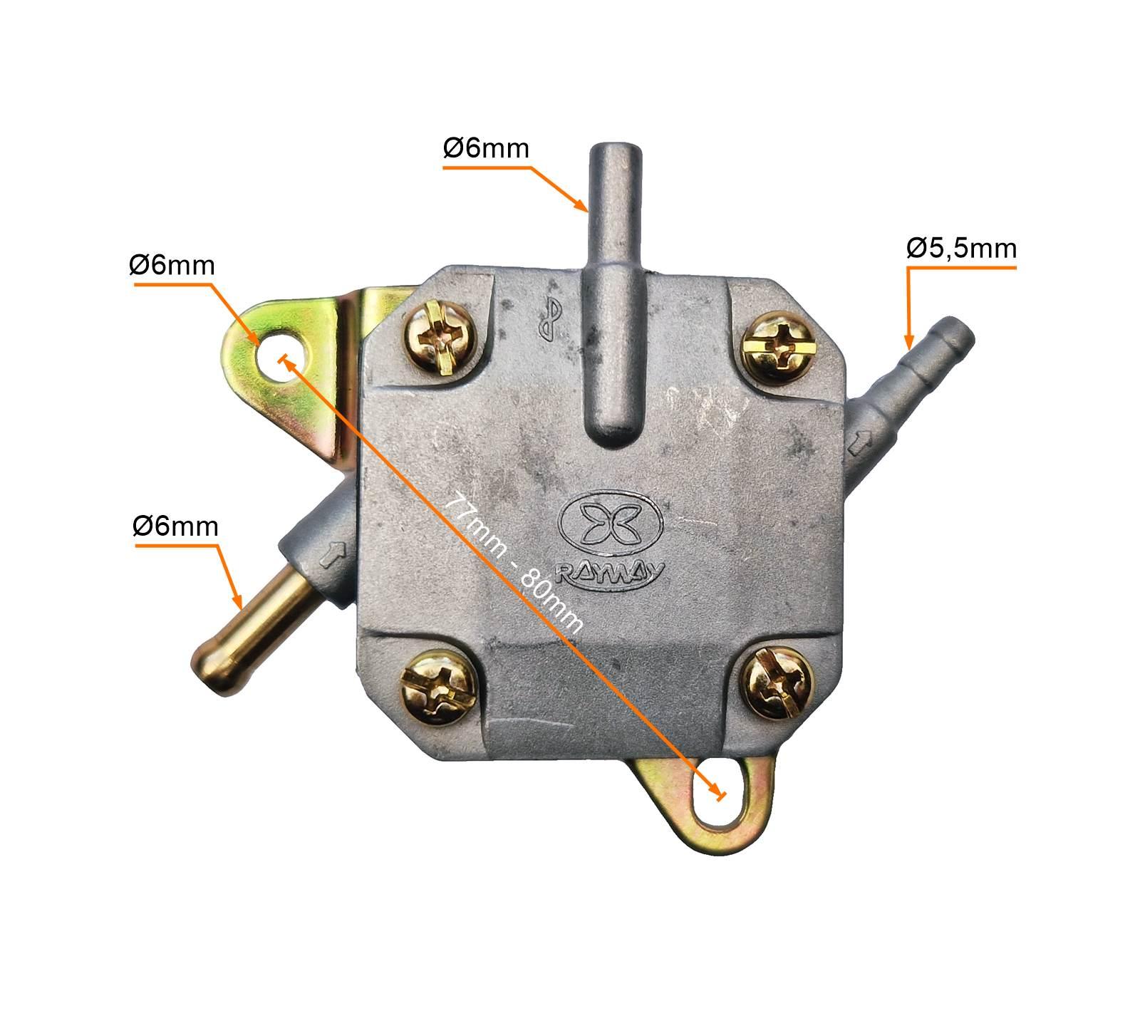 Pompa Paliwa Gy6 4t 50cc MotoGeneric | 1.39E+110 - zdjęcie 3