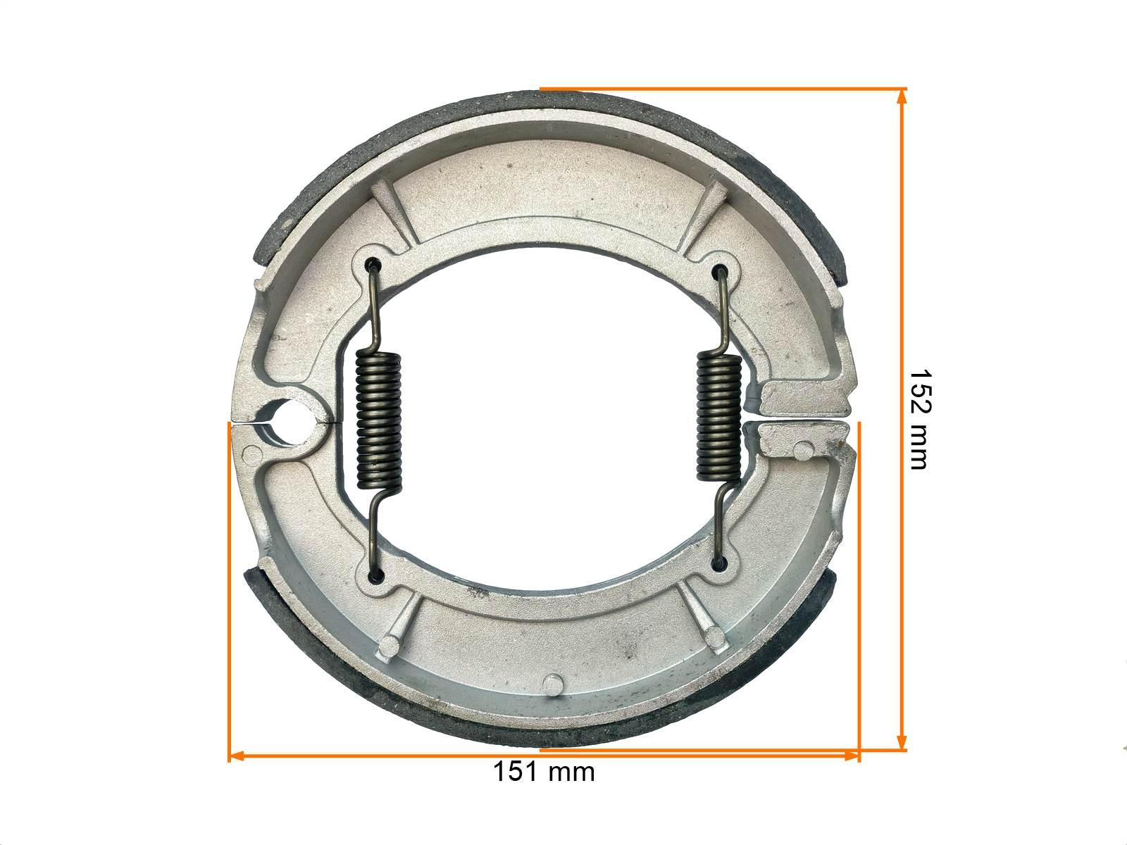 Szczęki Hamulca Tył Chopper Kingway Lifan 150/250 160x30 MotoGeneric - zdjęcie 3