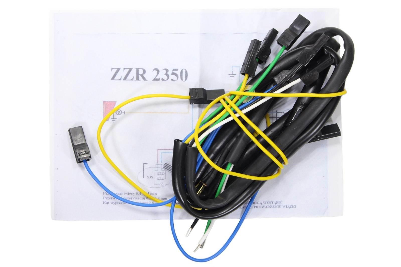 Instalacja elektryczna romet komar zzr 2330 2350 czarna ml