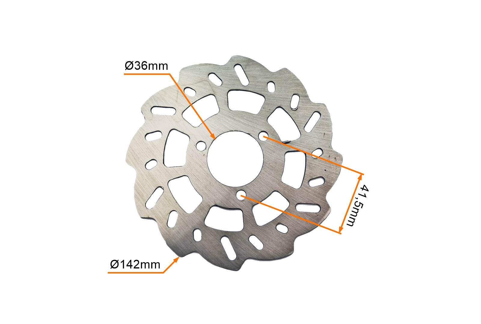 Tarcza Hamulca Przód Tył Pocket Bike 1sztŚrednica 36mm MotoGeneric - zdjęcie 2