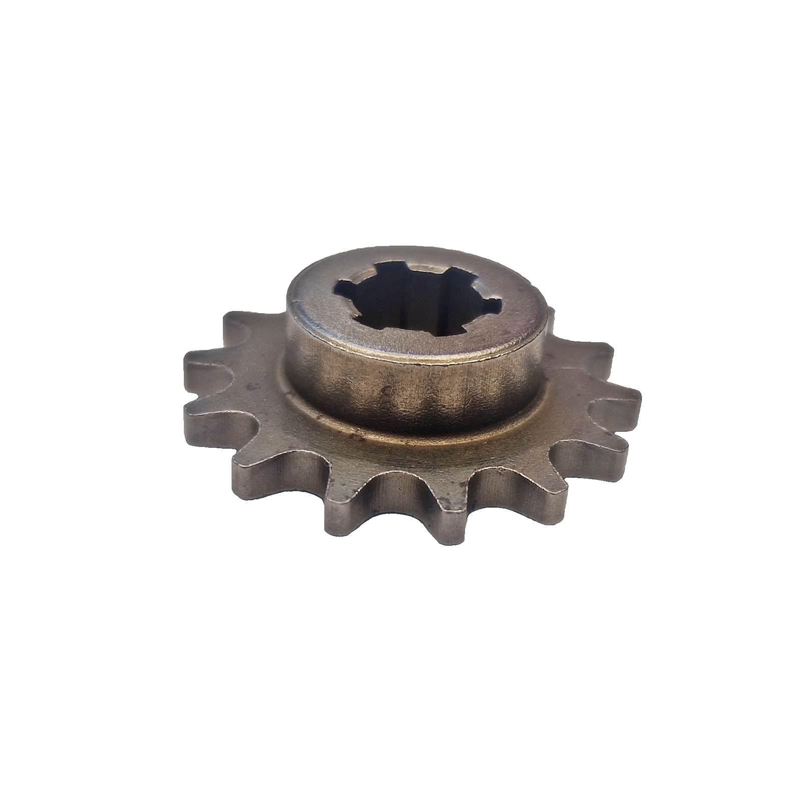 Zębatka Przód Do Przekładni Pocket T8f 14 Zębów MotoGeneric - zdjęcie 3