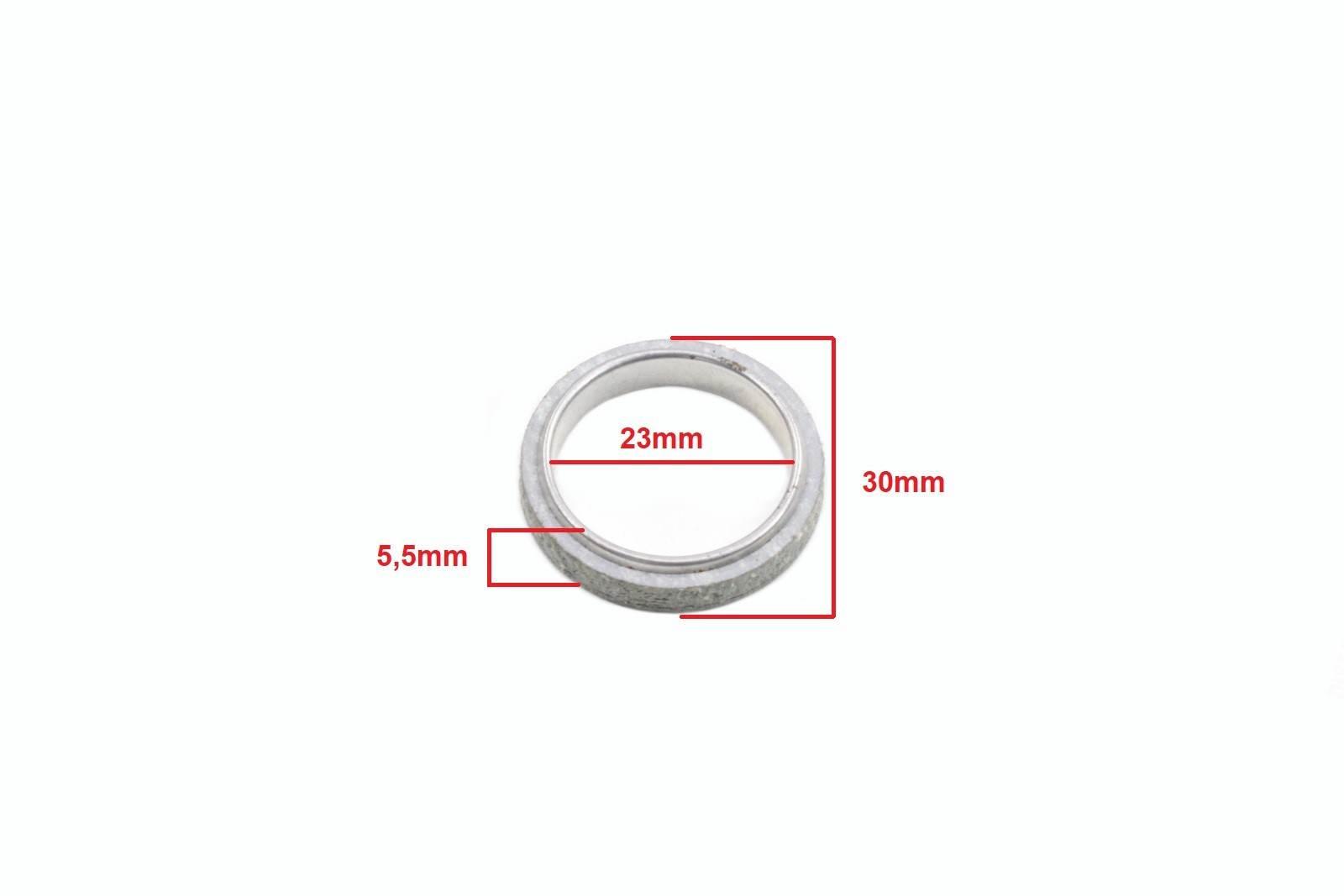 Uszczelka gy6-50 tłumika skuter romet router zipp - zdjęcie 2