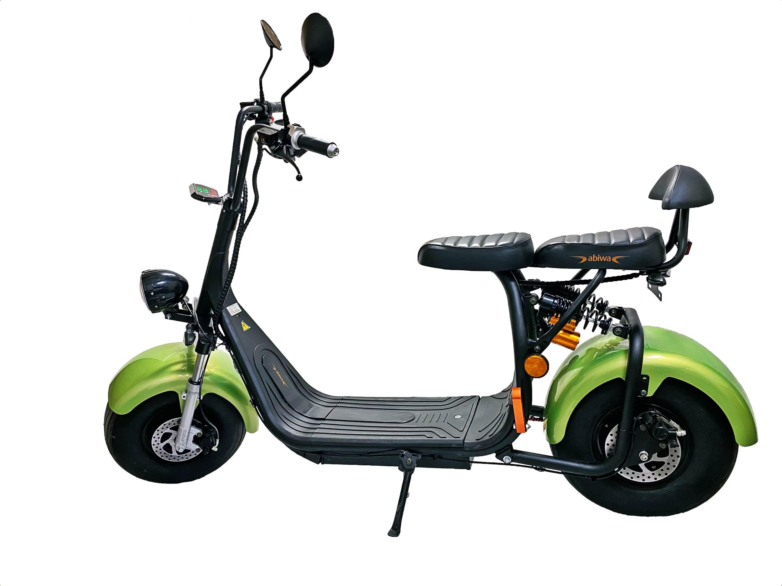 Błotniki Komplet Motorower Abiwa Se-03 Zielone MotoGeneric - zdjęcie 2