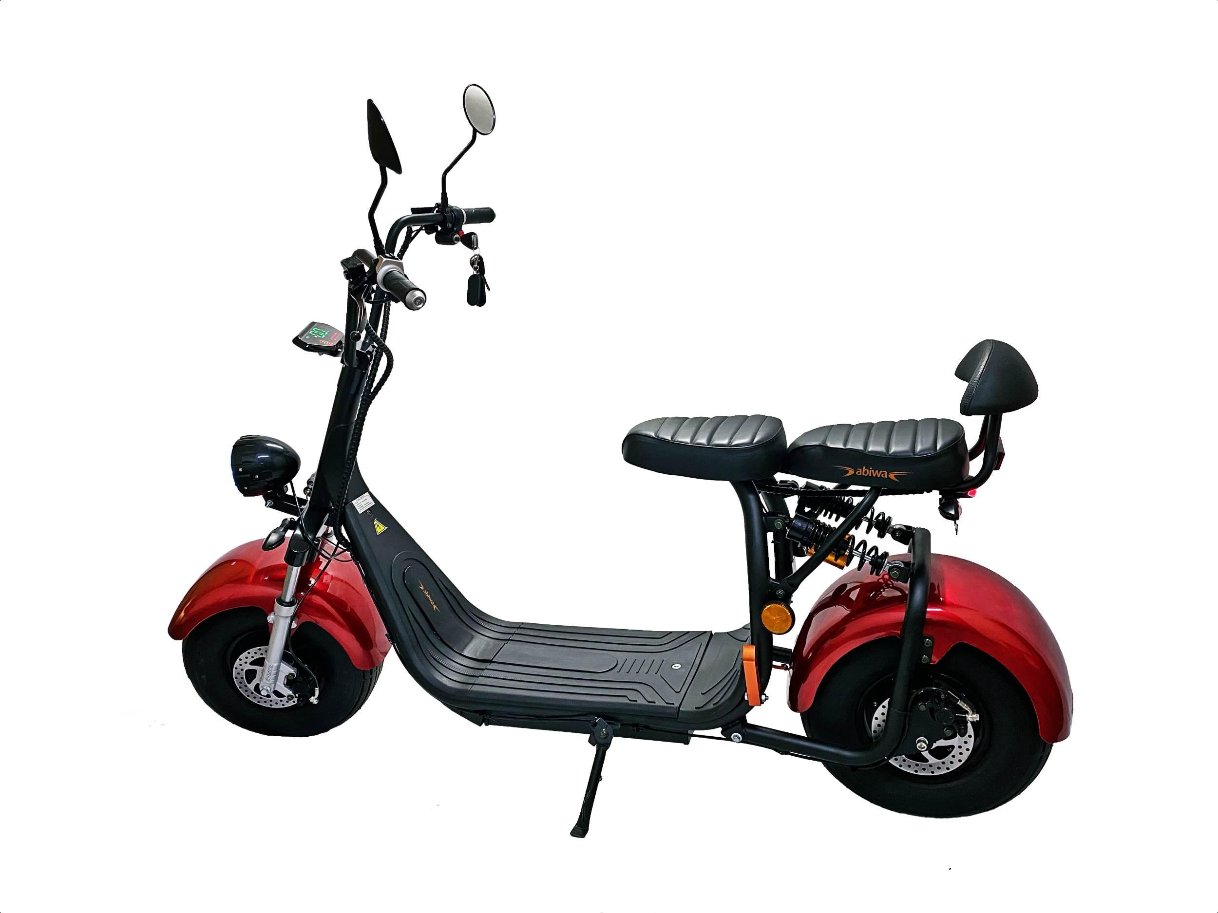 Błotniki Komplet Motorower Abiwa Se-03 Wiśniowe MotoGeneric - zdjęcie 2