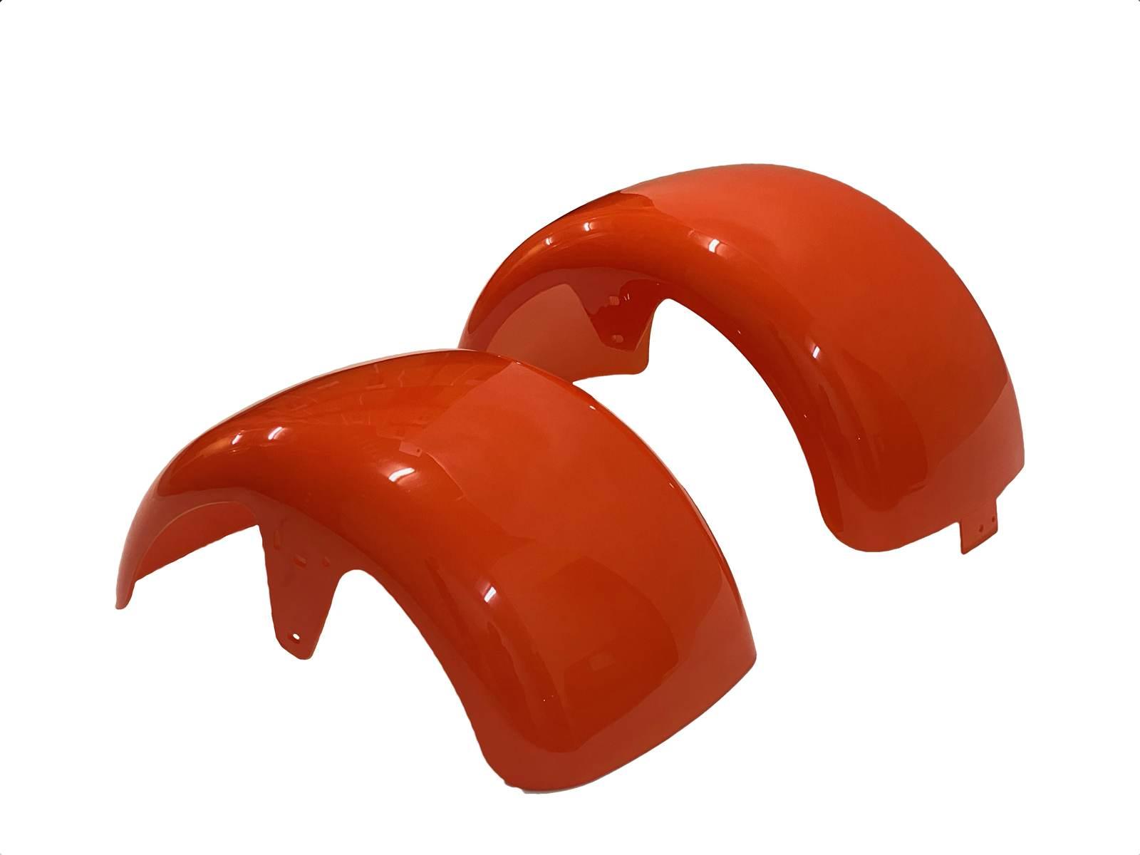 Błotniki Komplet Motorower Abiwa Se-03 Pomarańczowe MotoGeneric - zdjęcie 2