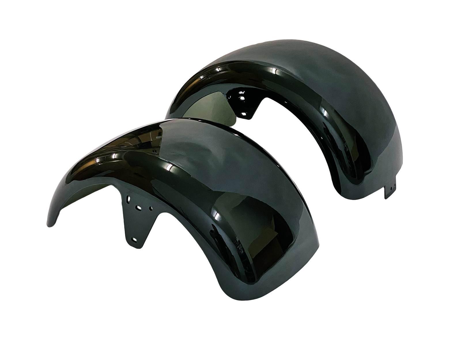 Błotniki Komplet Motorower Abiwa Se-03 Czarne MotoGeneric
