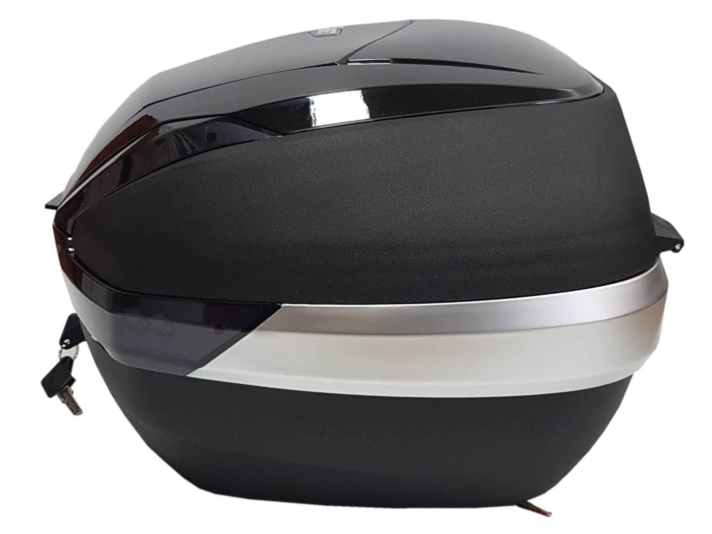 Kufer centralny hf e68 black 48l światło stop led - zdjęcie 3