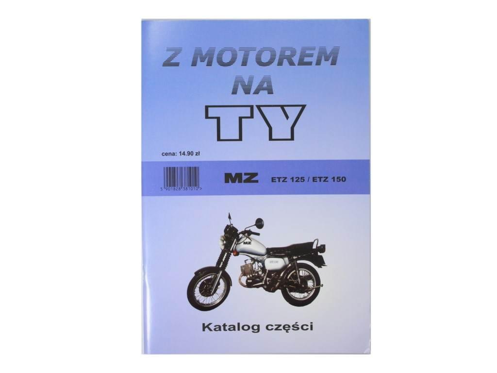 Katalog części z motorem na ty mz etz 125/150