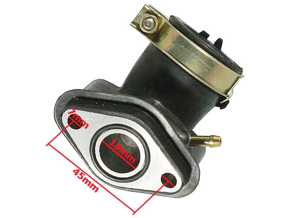 Króciec gaźnika gy6-50 baotian rob | ROY03601