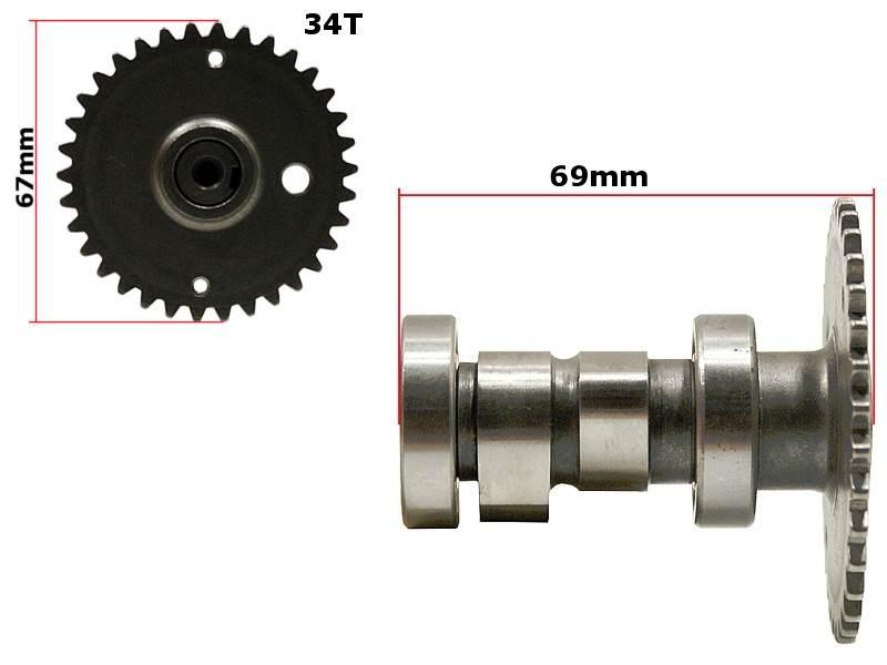 Wałek rozrządu gy6-50 | ROY03825