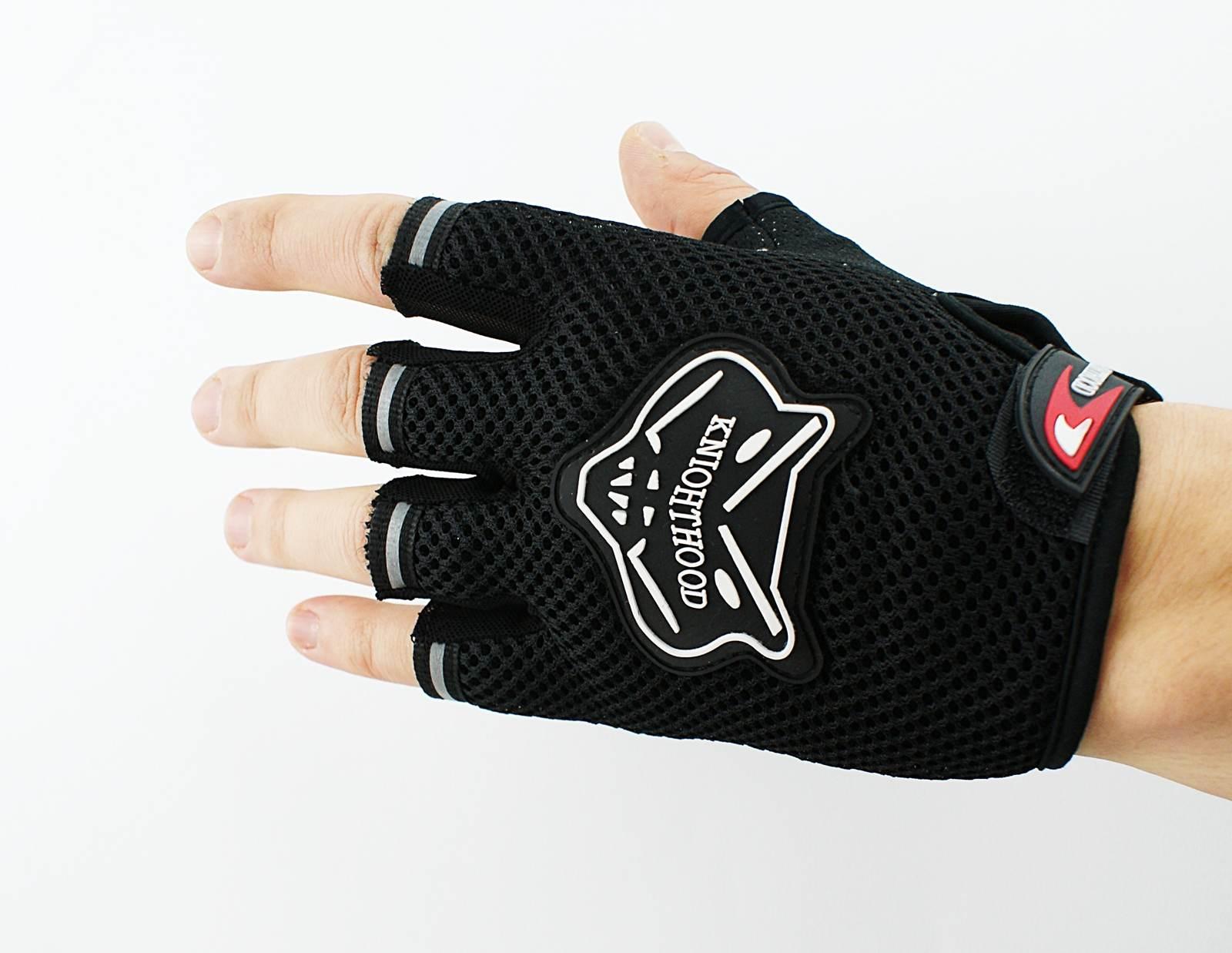 Rękawice Rowerowo-Skuterowe Bezpalcowe MotoGeneric