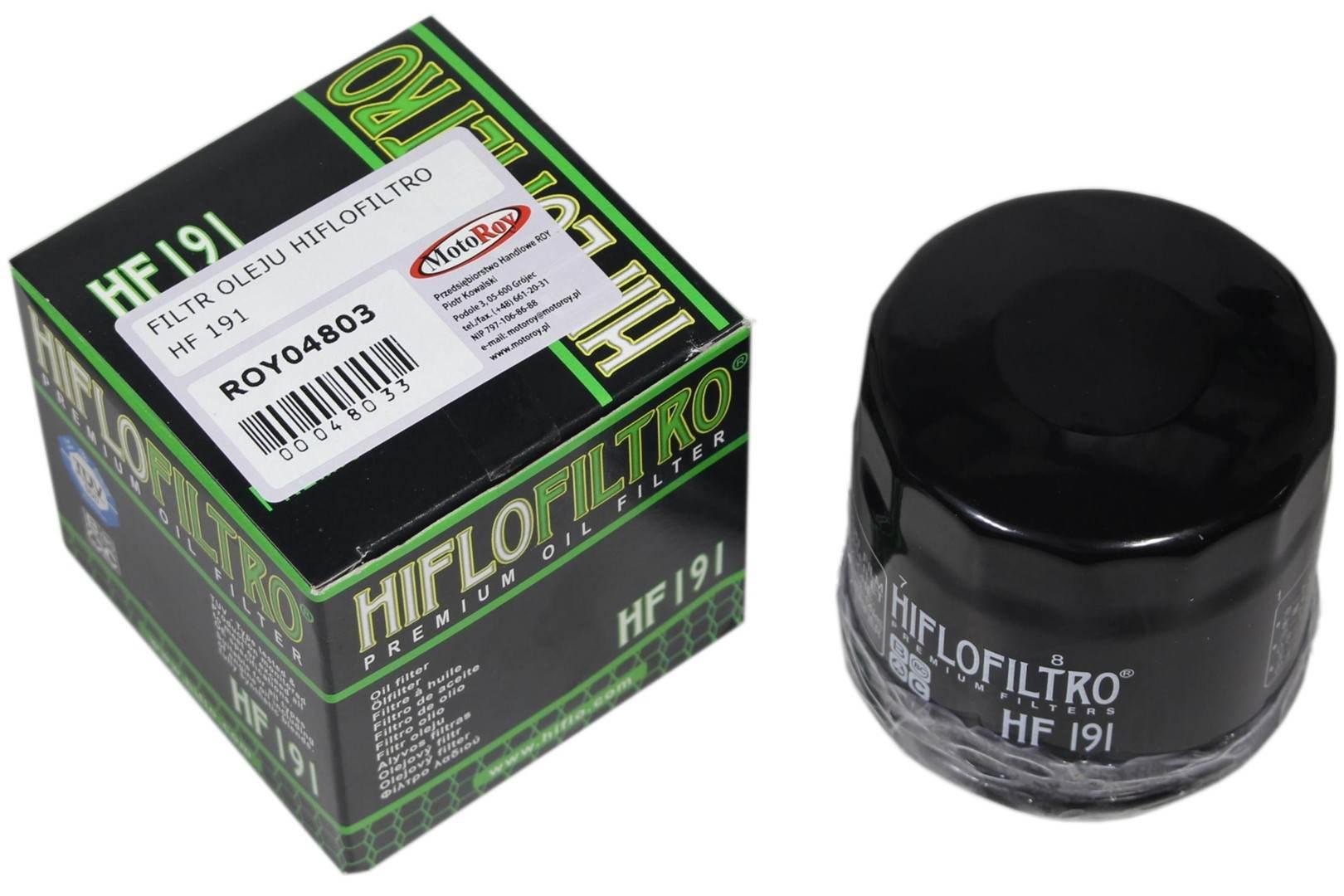 Filtr oleju hiflofiltro hf 191 | ROY04803