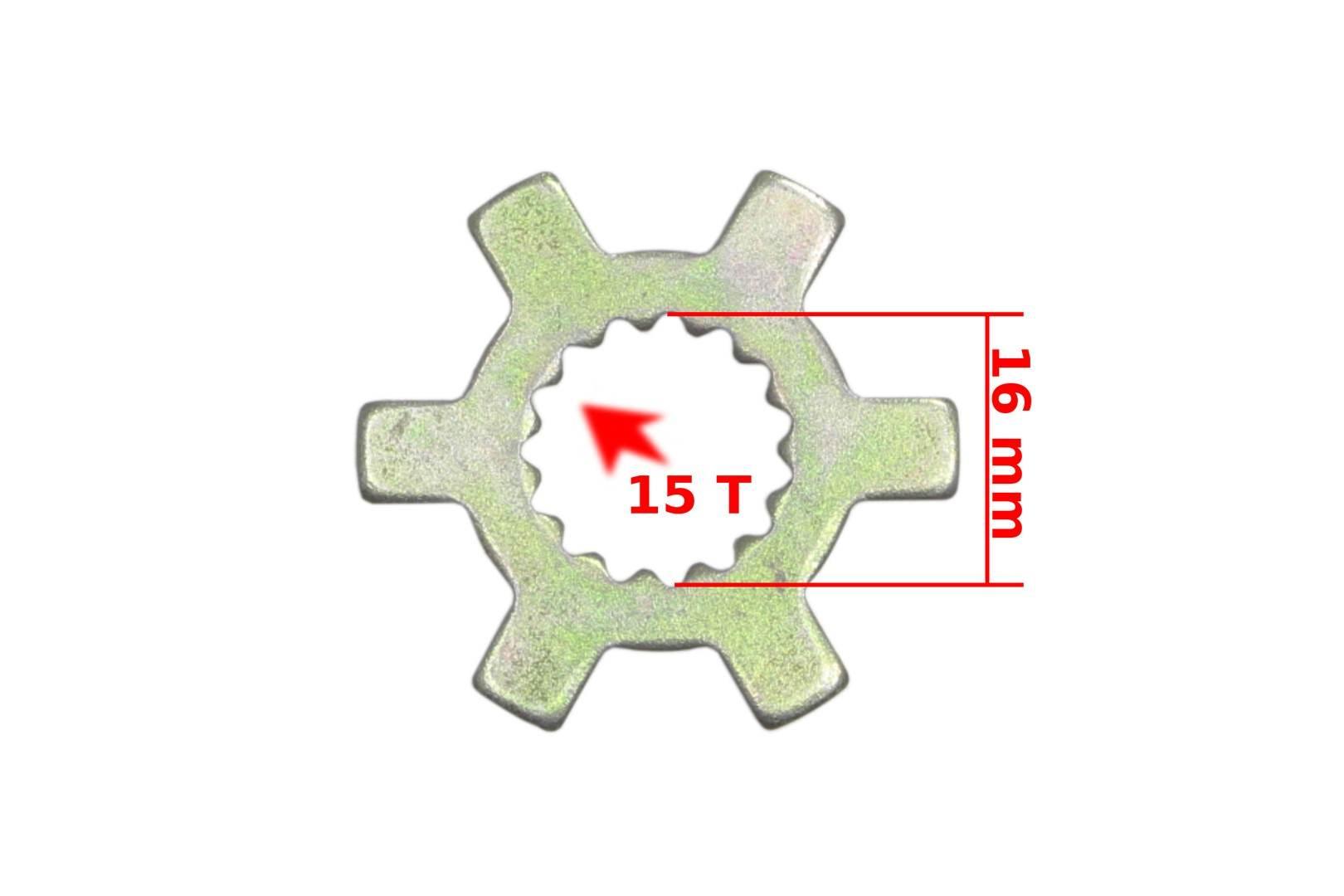 Gwiazdka wariatora yamaha jog | ROY05359