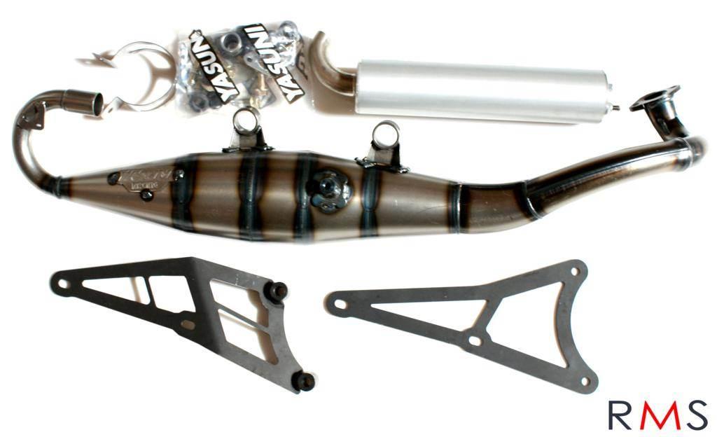 Tłumik aprilia sr suzuki katana aluminiowy rms
