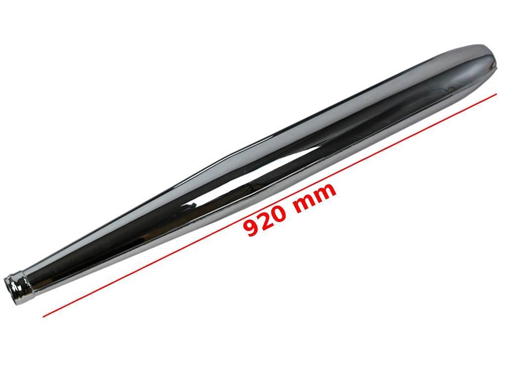 Tłumik jawa cz 350 6v kplDi | ROY06051 - zdjęcie 2