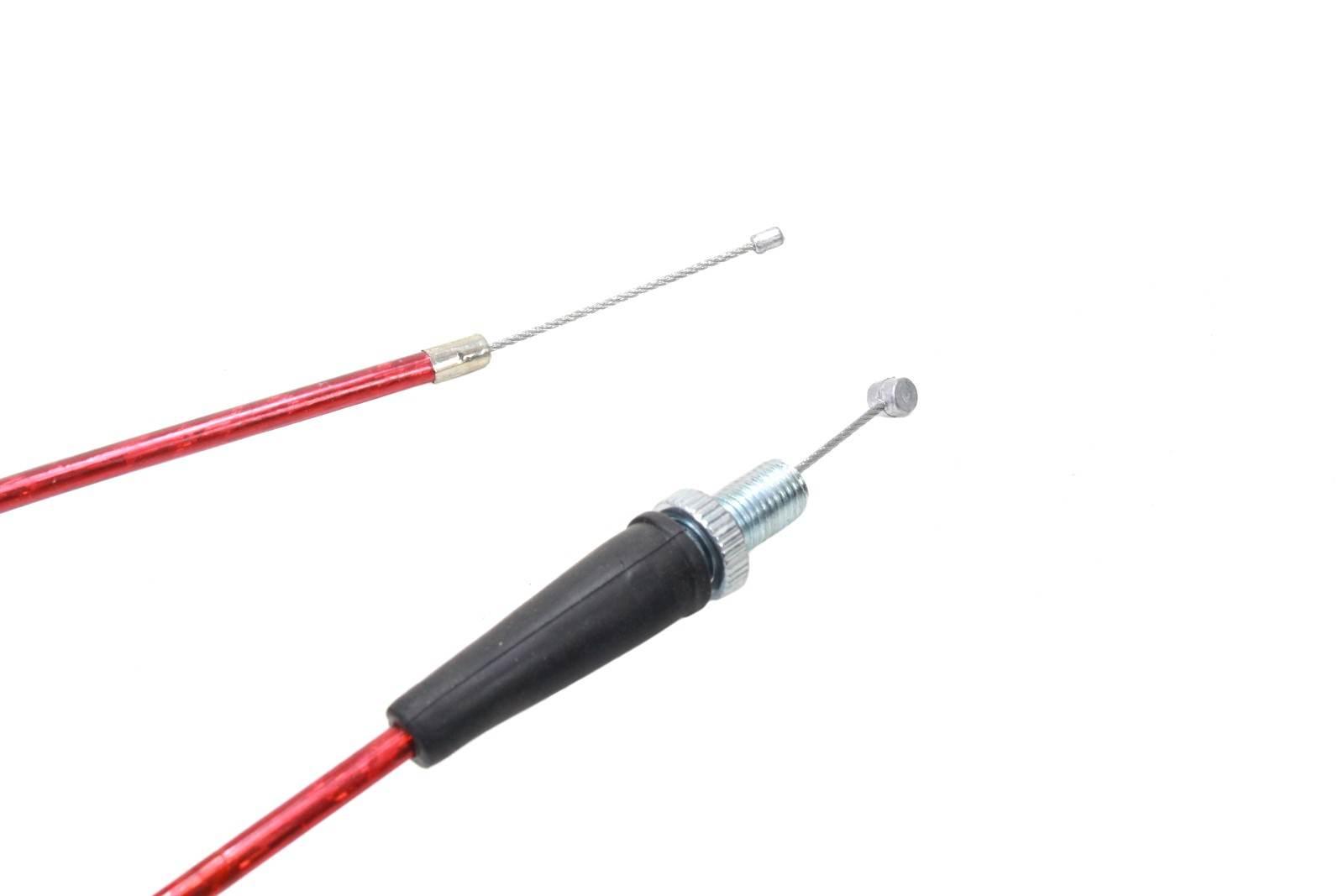 Linka gazu cross 150/200 1000mm czerwona bri - zdjęcie 2