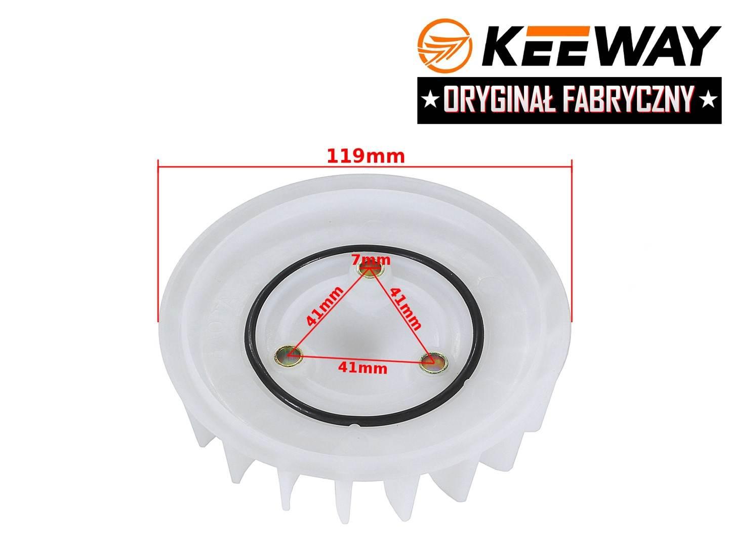 Wentylator keeway 50cc 2t hurricane oryginał - zdjęcie 2