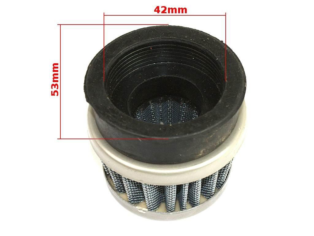 Filtr powietrza stożek fi 42mm z redukcją - zdjęcie 3