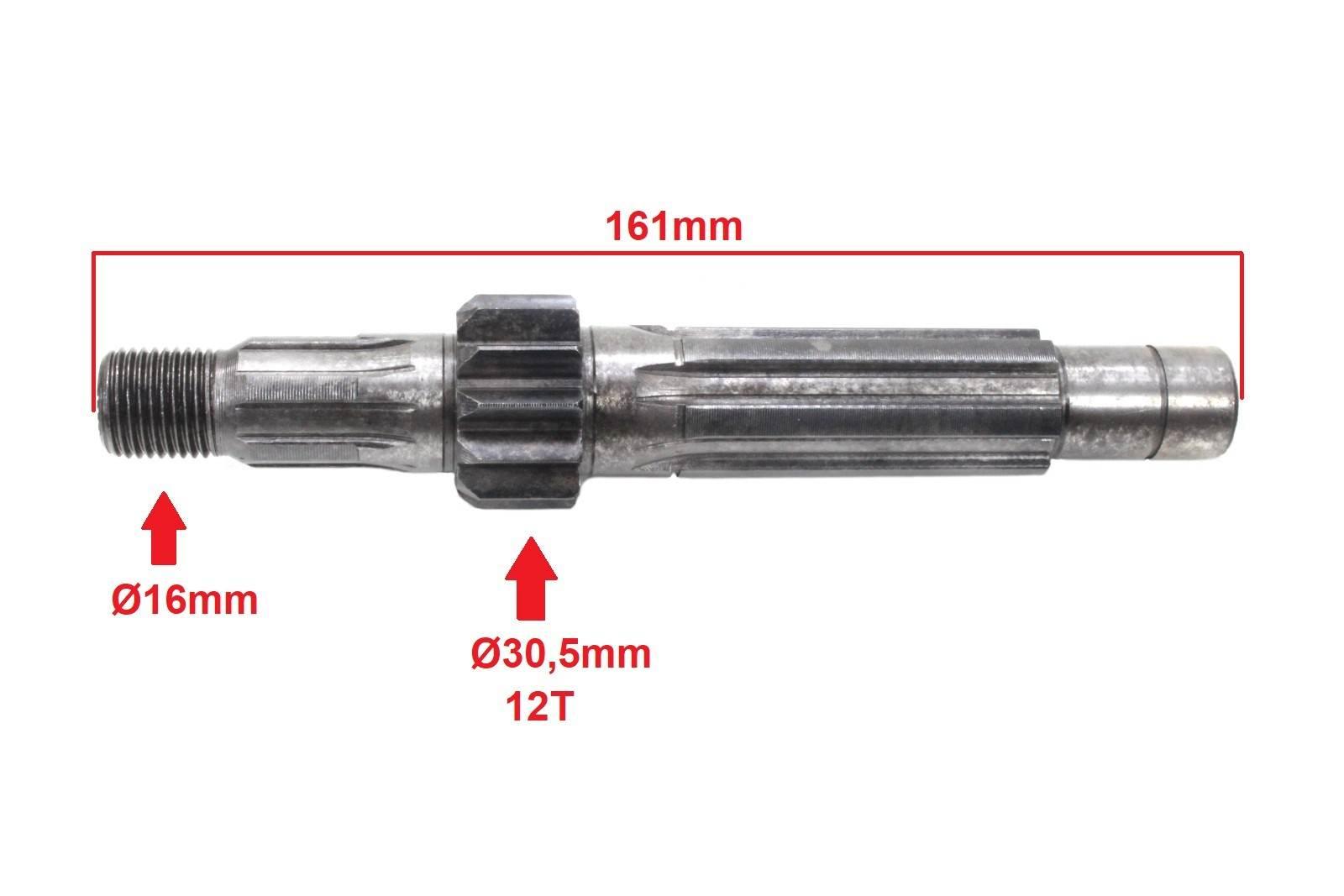 Wałek sprzęgłowy mz etz250 etz251 ts250/1 oryginał ddr - zdjęcie 2