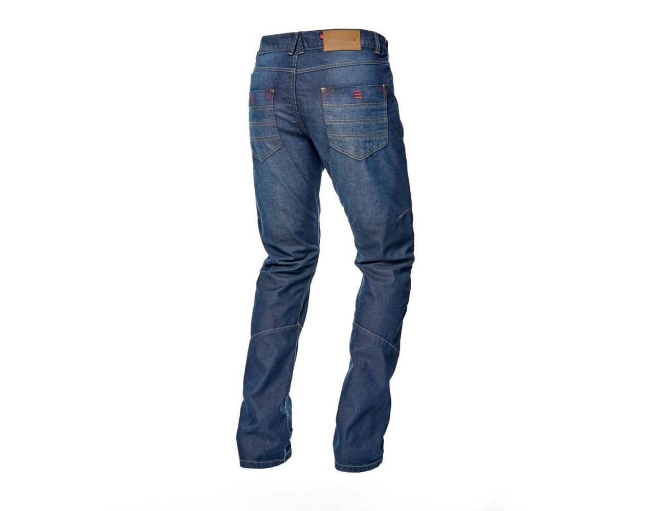 Spodnie jeans adrenaline regular 2.0 ppe niebieskie męskie l - zdjęcie 2