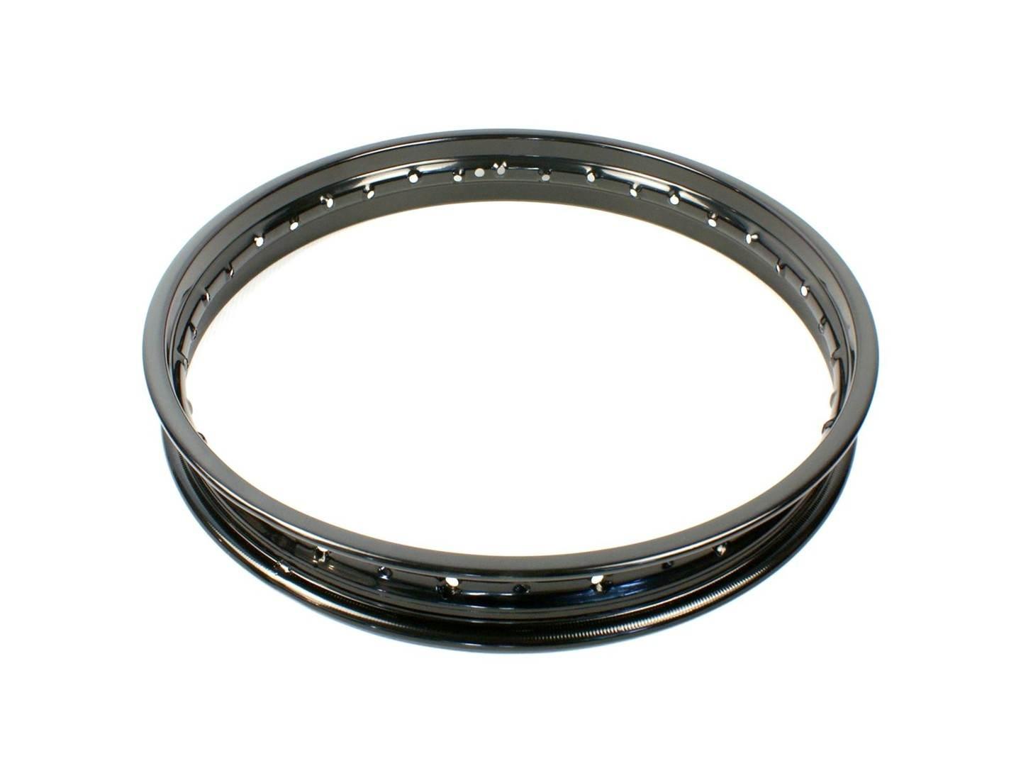 Felga 18" 2,15x18 mz jawa wsk czarna 36 szprych zaplot ml - zdjęcie 2