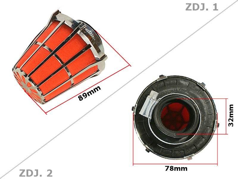 Filtr powietrza ver 2 fi 32mm | ROY08940