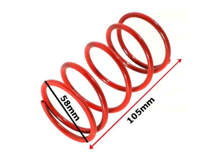 Sprężyna talerza sprzęgła gy-6 tuning czerwona