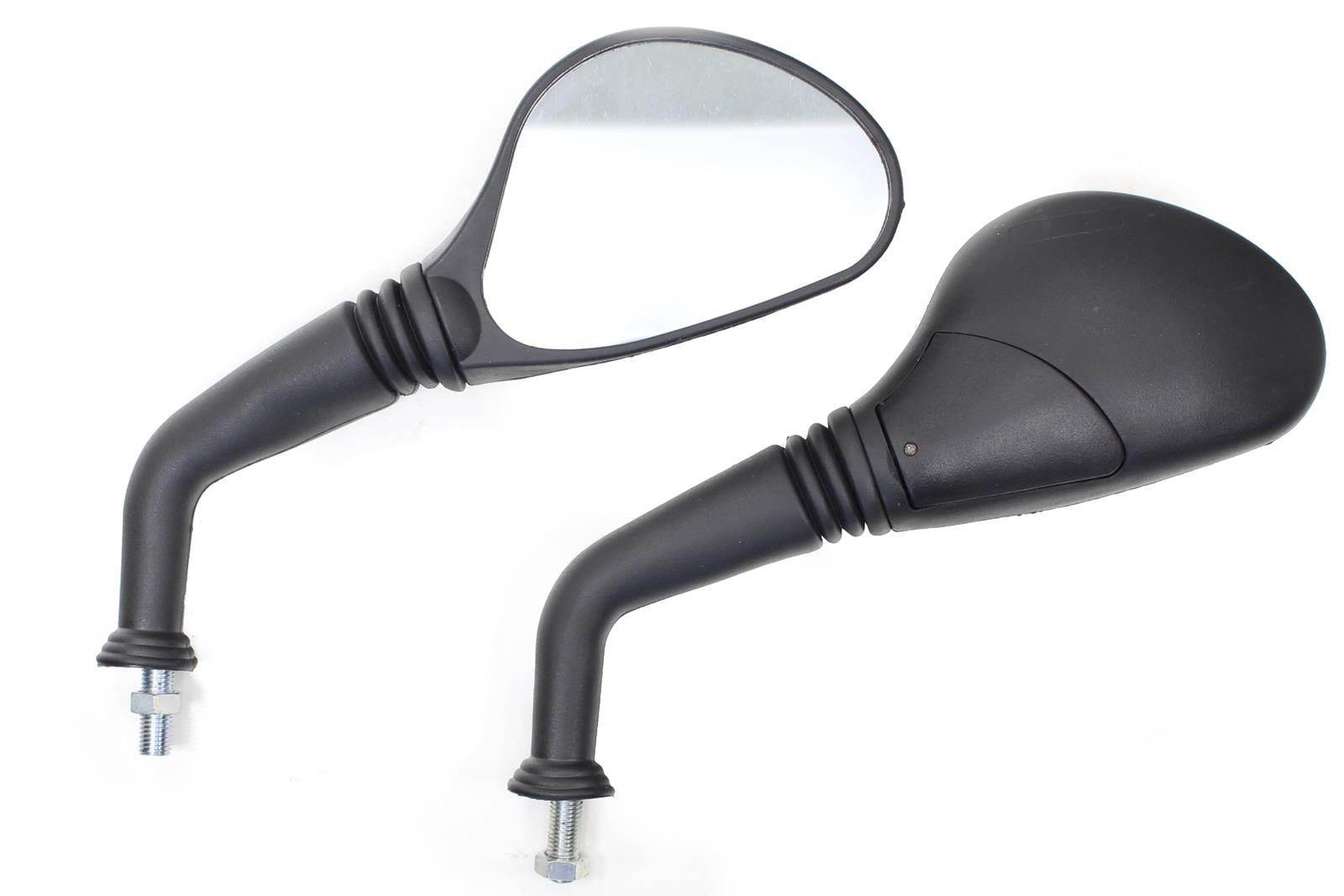 Lusterka motocyklowe zx-267 m10 czarne ml - zdjęcie 3