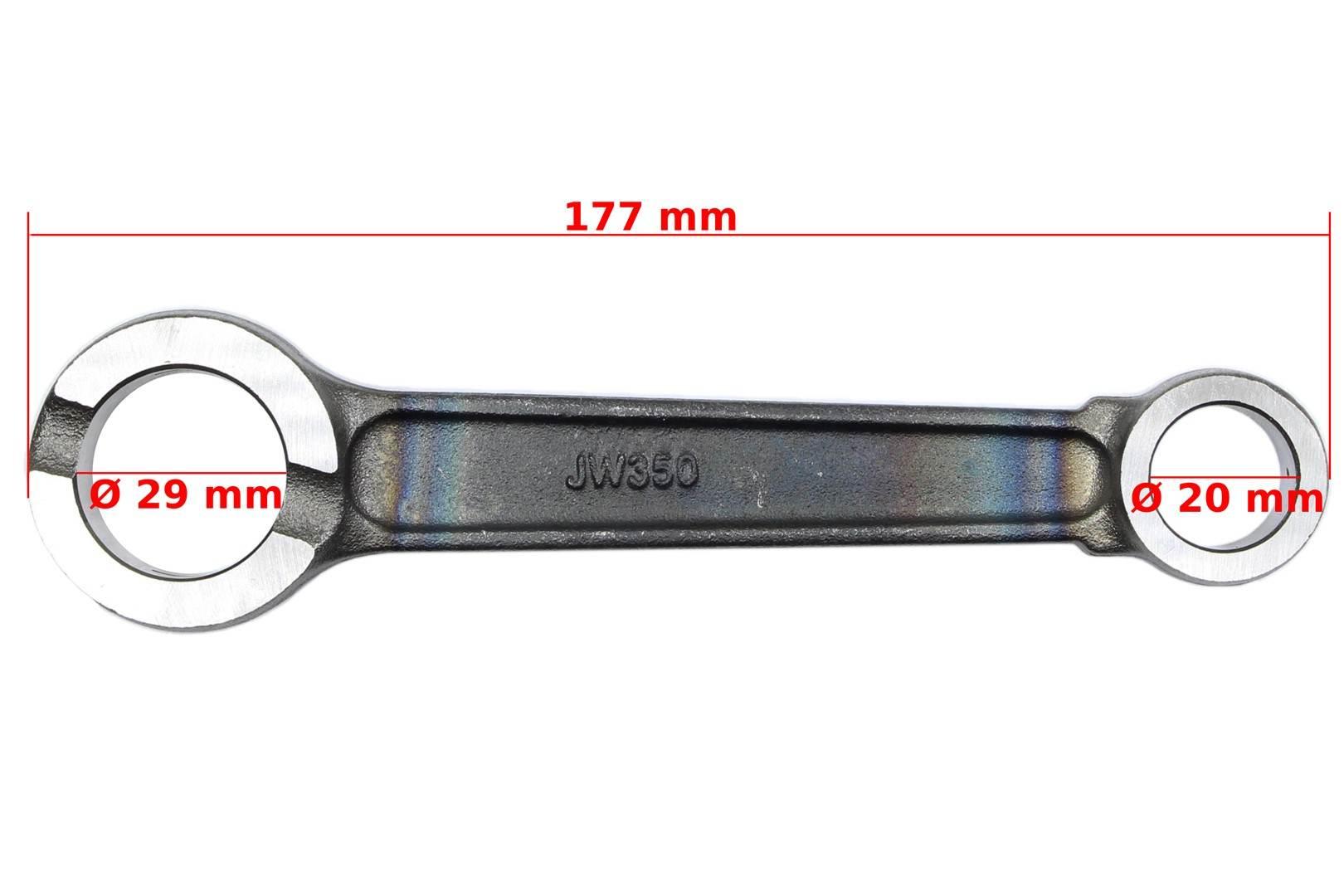 Korbowód jawa 350 sc | ROY09637 - zdjęcie 2