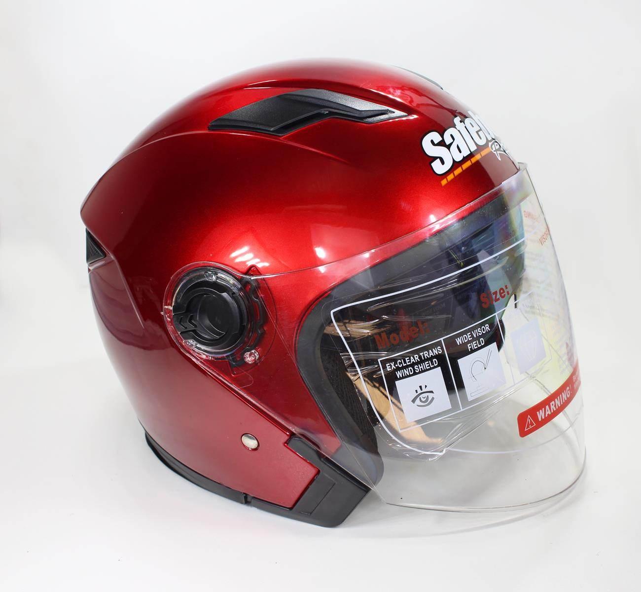 Kask safebet hf-223 burgund s brak ece | ROY10436 - zdjęcie 2
