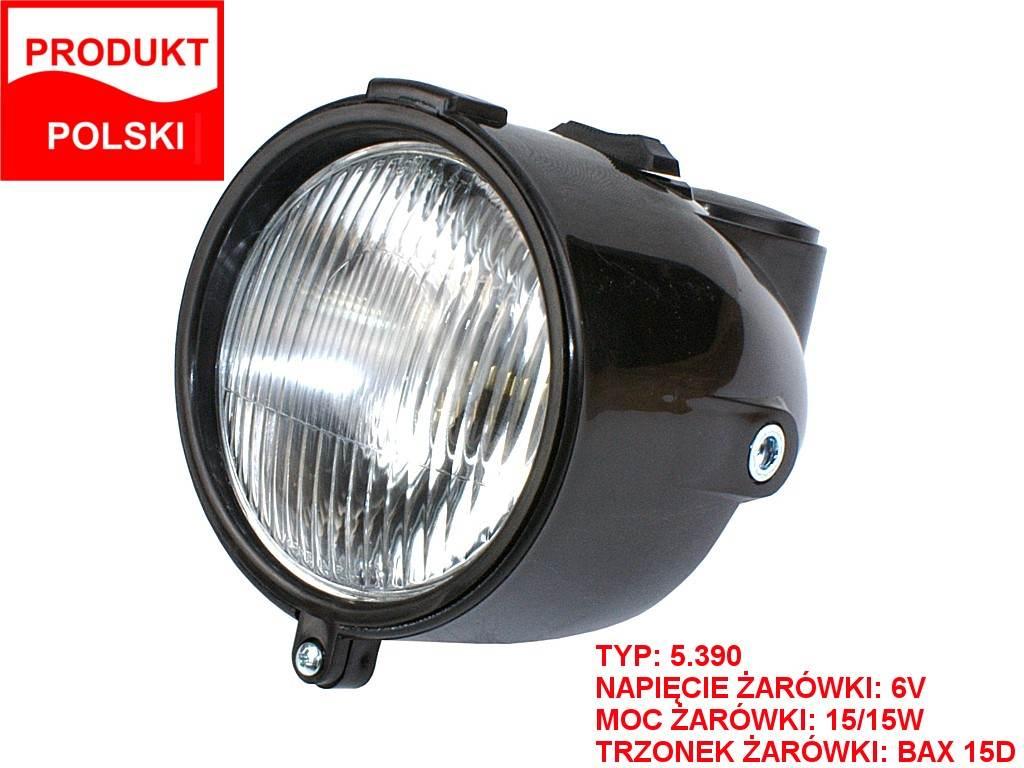 Lampa przód romet 6v 15/15w | ROY10513