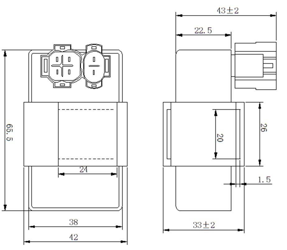 Moduł zapłonowy cb 125 jt | ROY10829 - zdjęcie 4