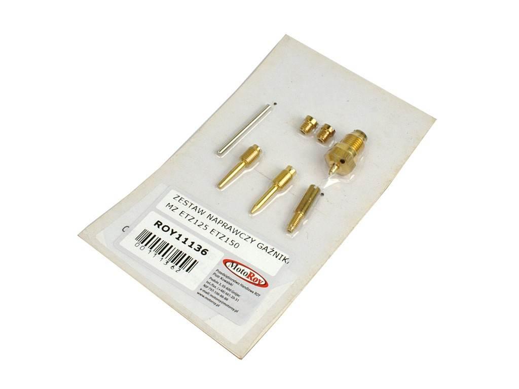 Gaźnik zestaw naprawczy mz etz125 etz150 de