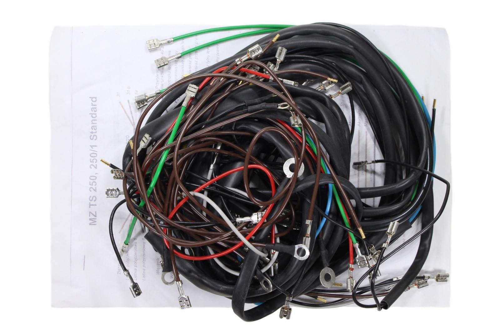 Instalacja elektryczna mz ts 150/250 czarna ml