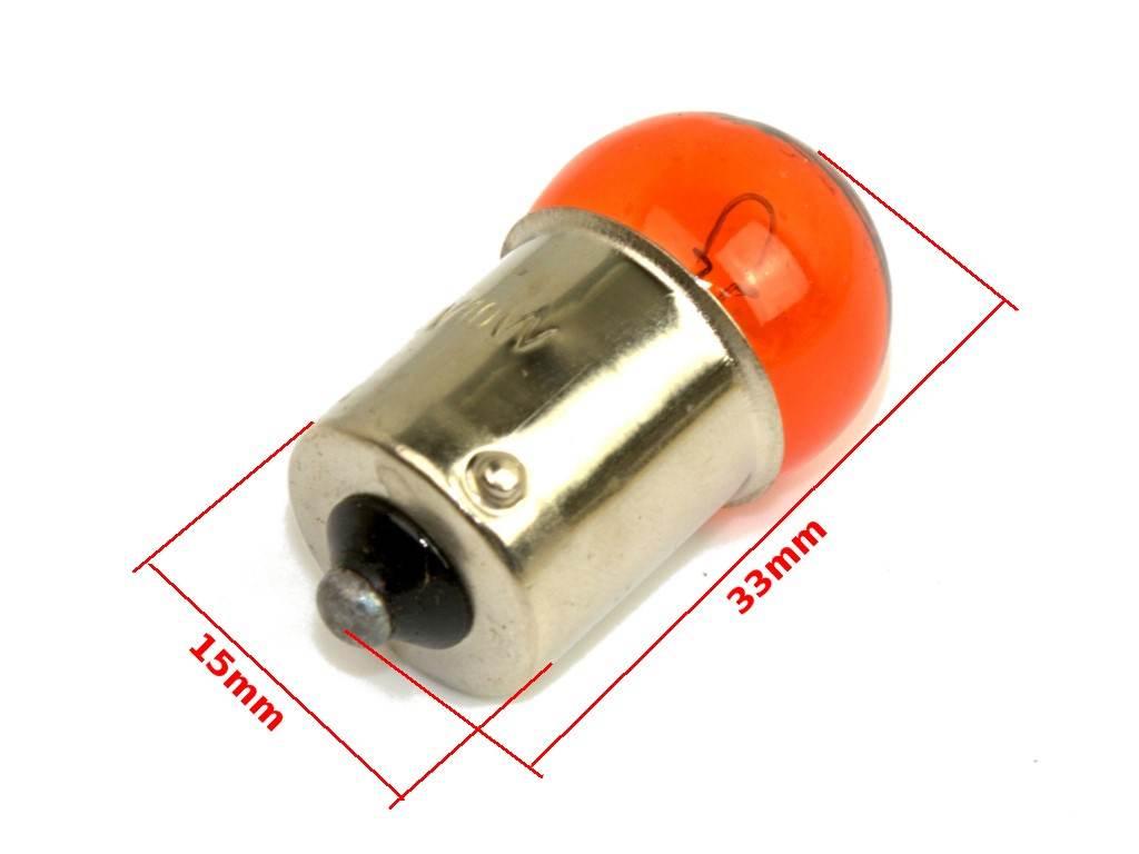 Żarówka 12v 10w pomarańczowa wb brak ece op10 szt. - zdjęcie 4