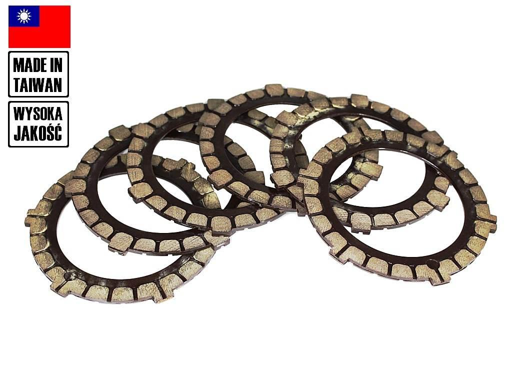 Tarcza sprzęgła mz etz 150 komplet 6 szt taiwan - zdjęcie 2