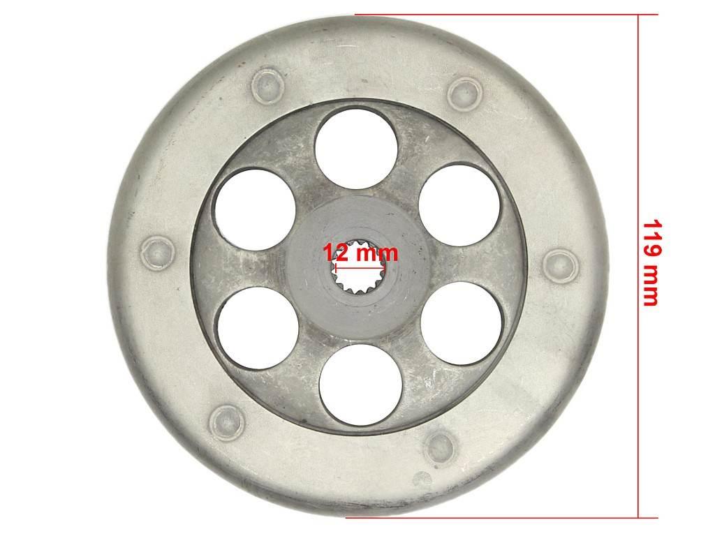 Sprzęgło kompletne yamaha malaguti aprilia minarelli yamaha mbk malaguti aprilia jog neos aerox bws booster f12 f15 sr rally - zdjęcie 2