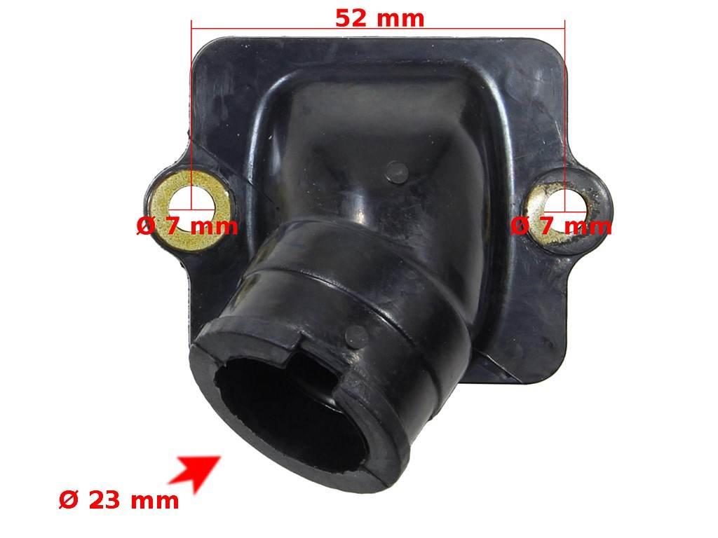 Króciec ssący piaggio gilera 2t lc/ac 49cc roy - zdjęcie 2