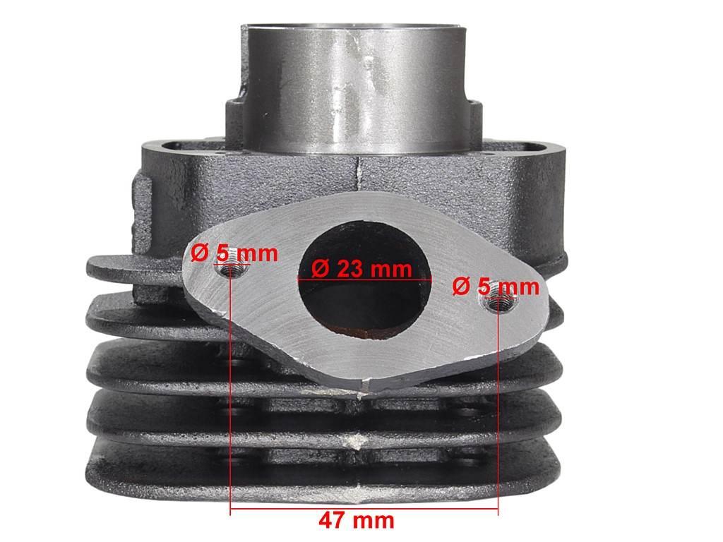 Cylinder yamaha bws mbk booster 47mm ac kpl rob - zdjęcie 3