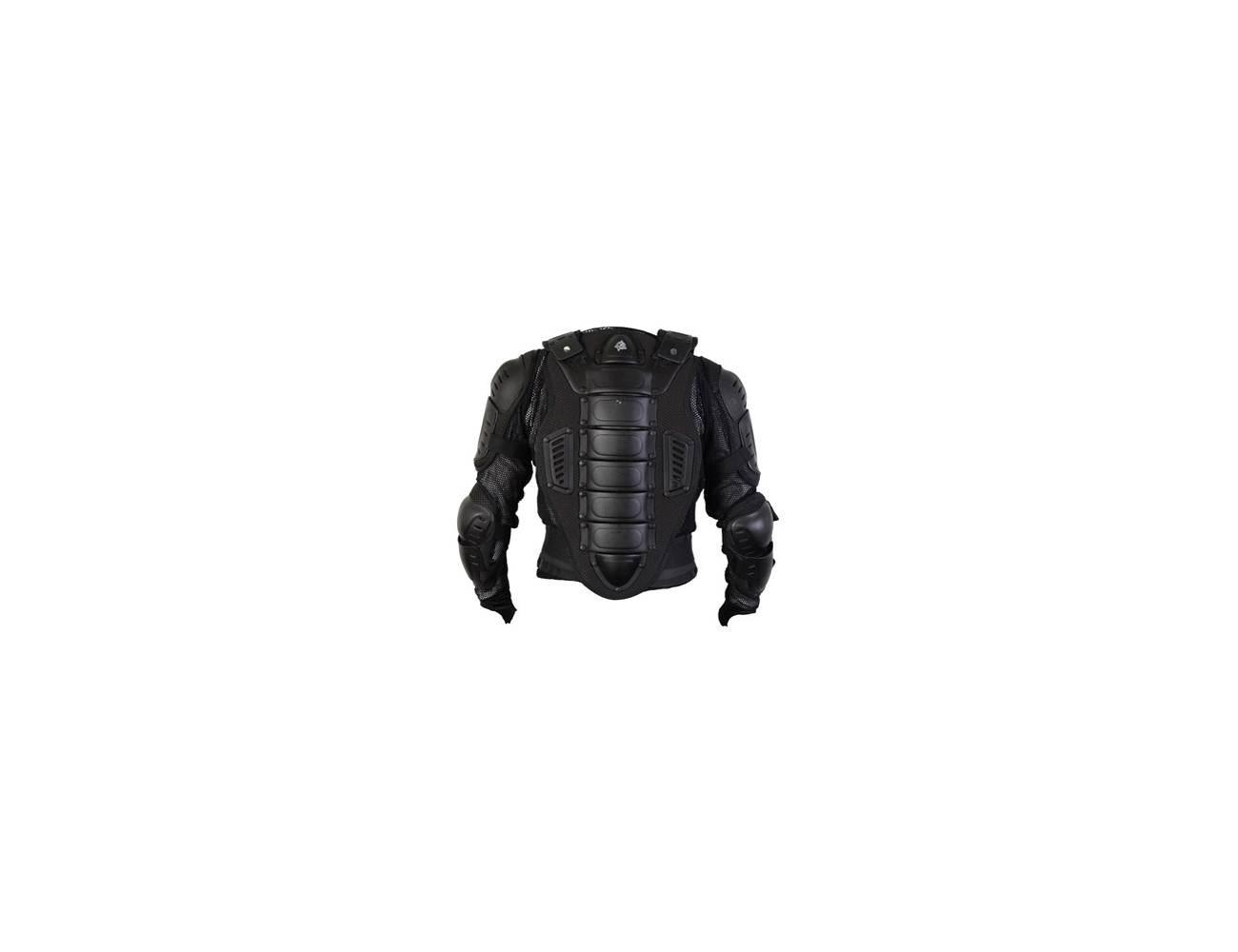 Koszulka z ochraniaczami adrenaline stone ppe xs unisex czarna - zdjęcie 2