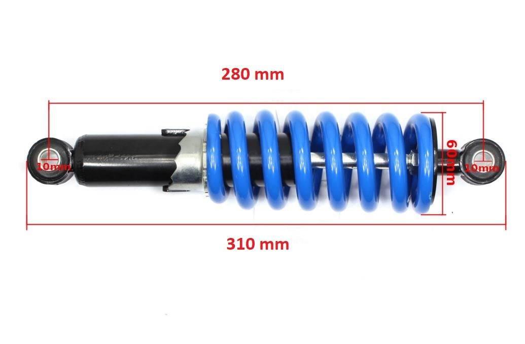 Amortyzator tył cross 125 niebieski hb | ROY13365