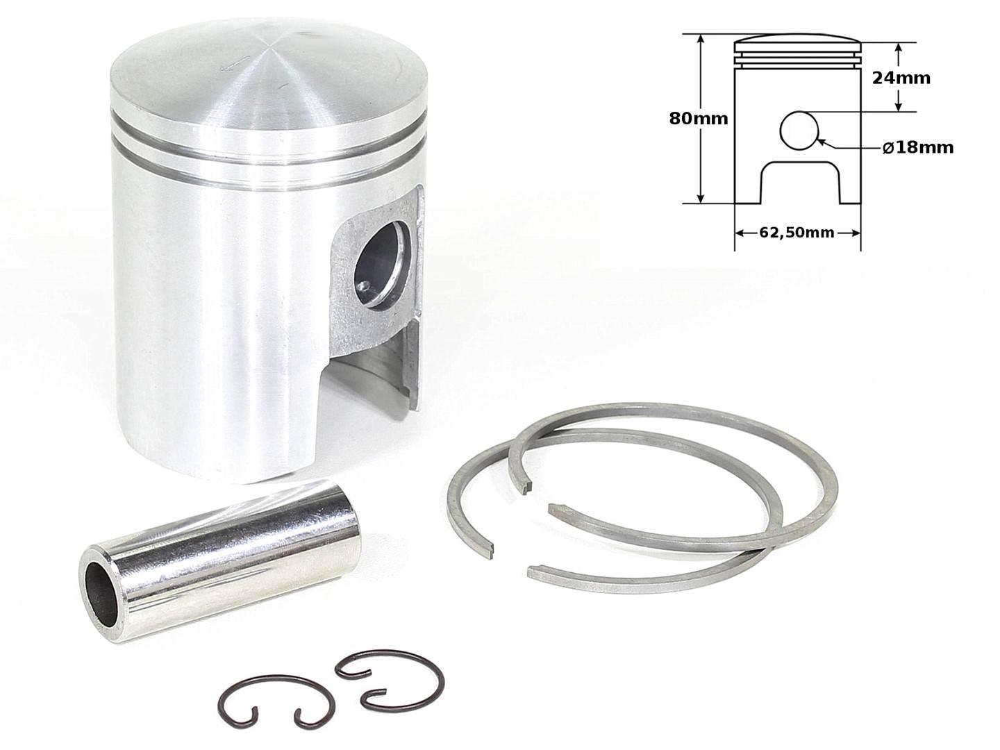 Tłok wsk 175 62.50mm kplMl | ROY14066