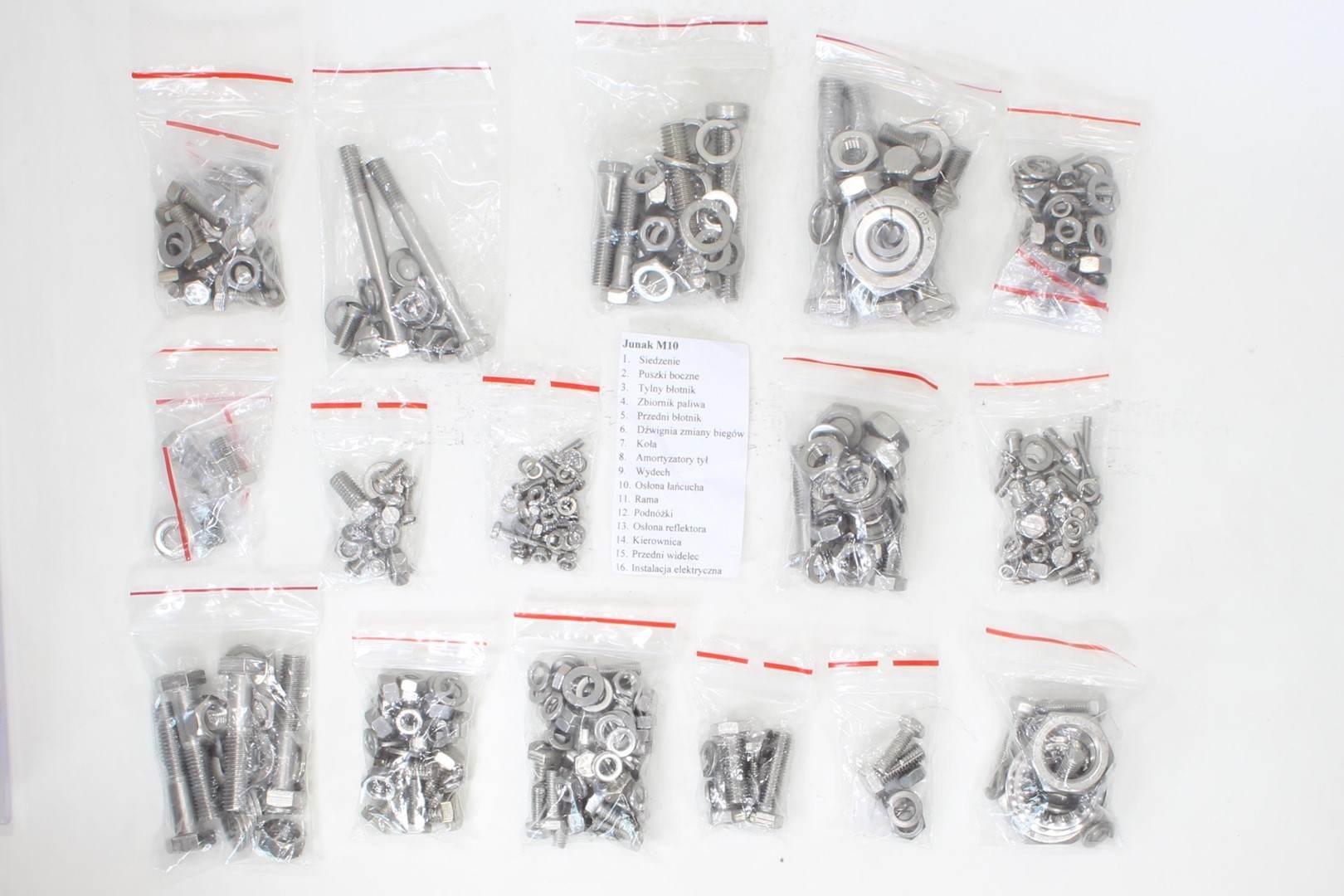 Śruby junak m10 stal nierdzewna ti | ROY14109