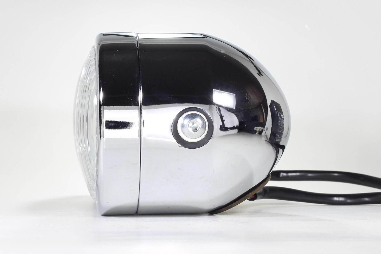 Lampa przód ftc-1003 podwójna chrom | ROY14300 - zdjęcie 3
